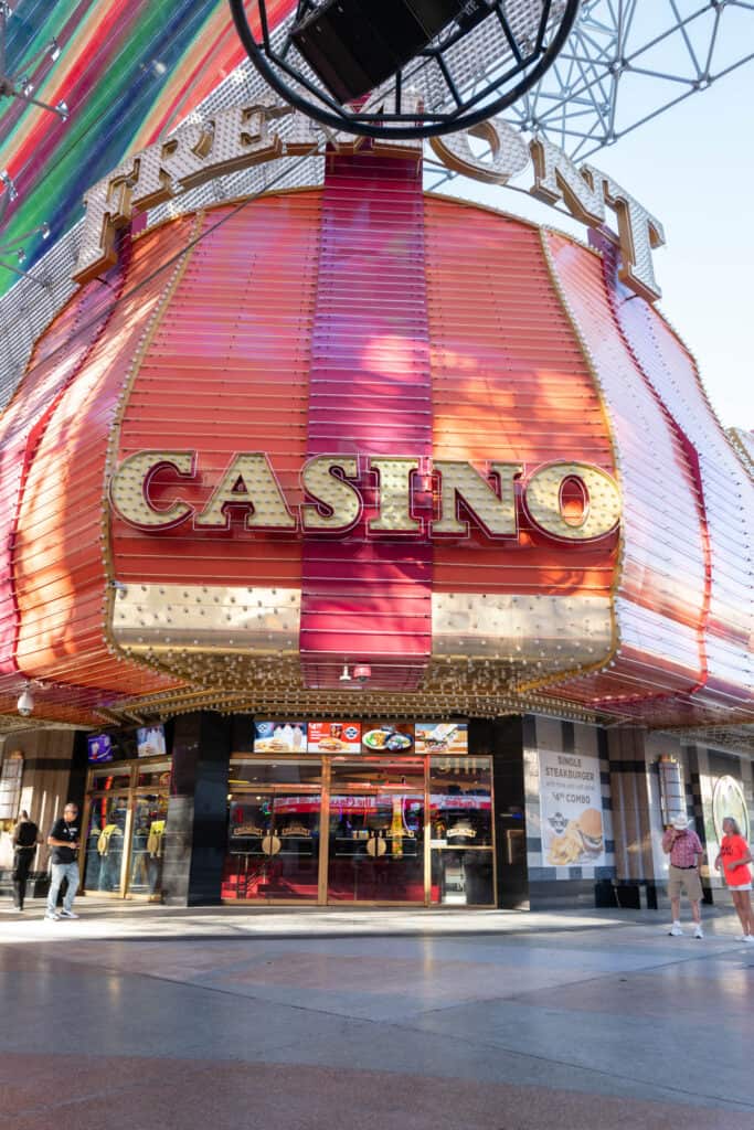 Casino on Fremont Street in Las Vegas
