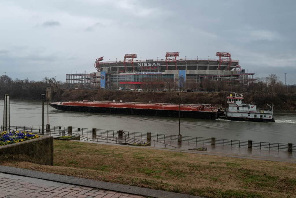 Nissan Stadium at Riverfront Park in Nashville