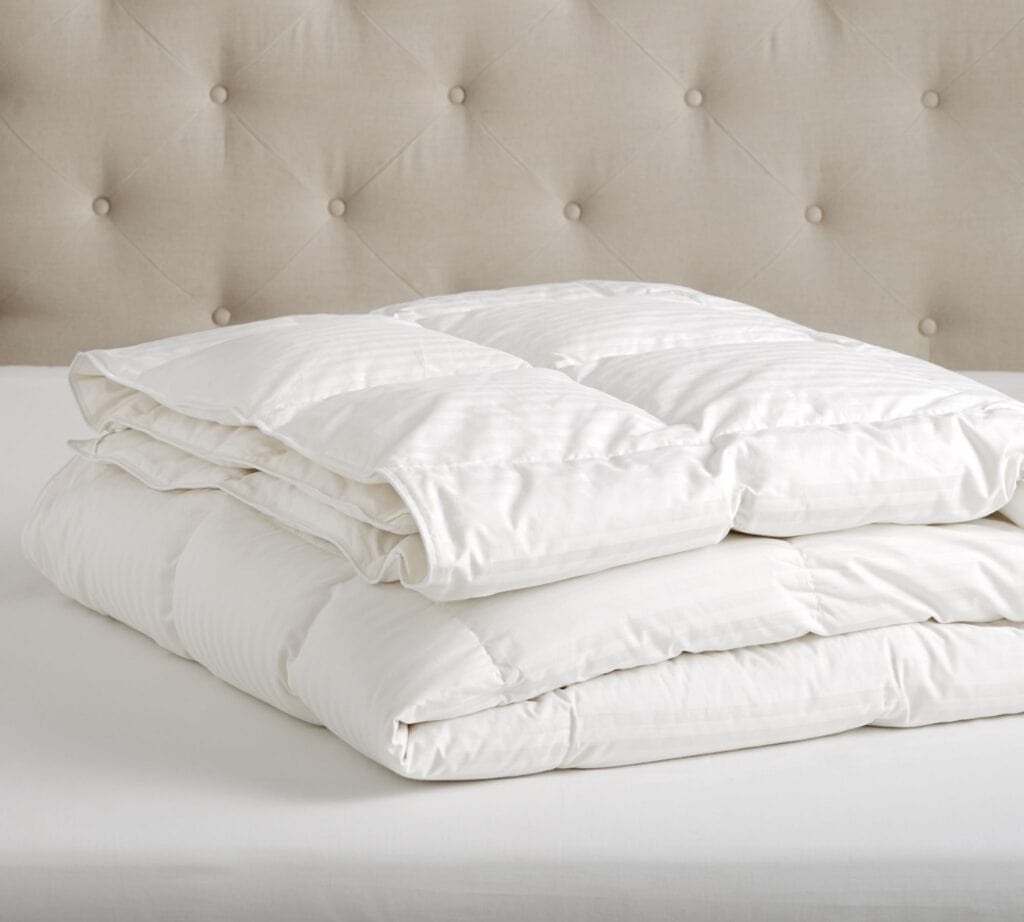 Pottery Barn down comforter