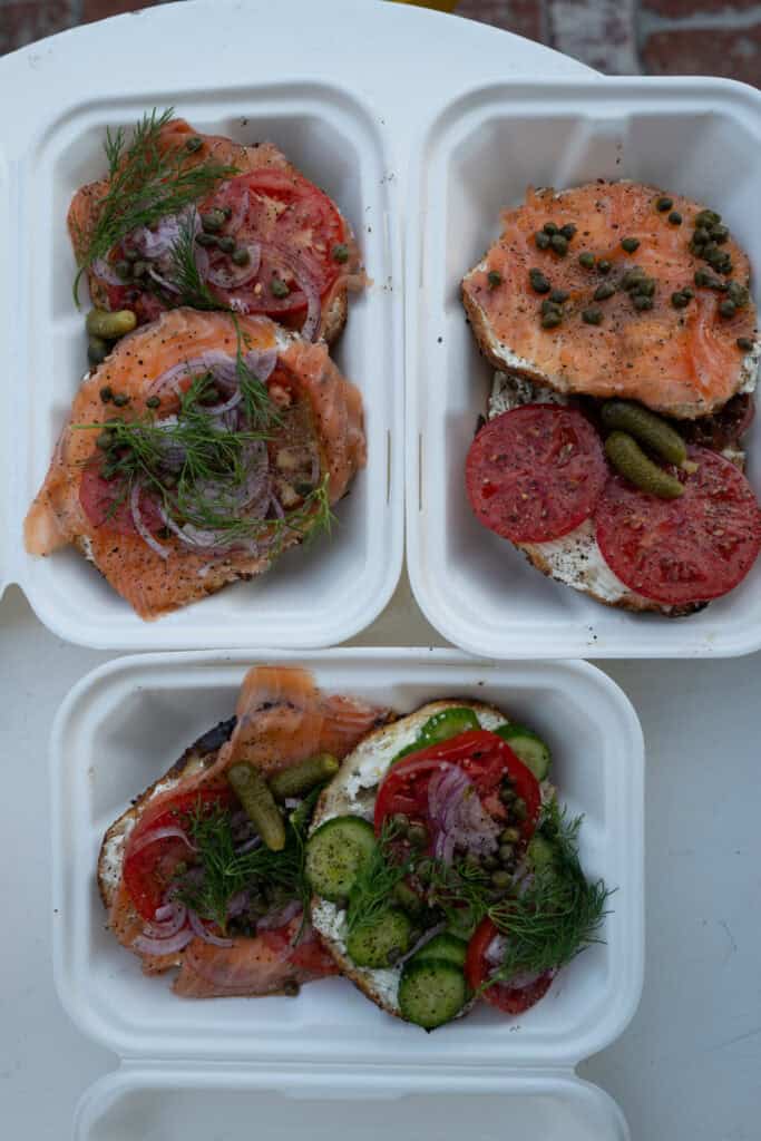 Courage Bagels in LA